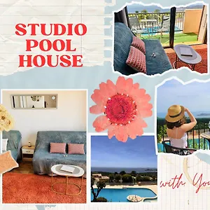 Pool House Mdt 2 Etoiles Vue Panoramique Amazing Sea View Wifi Linge Linen Inclut Aircondition Appartement